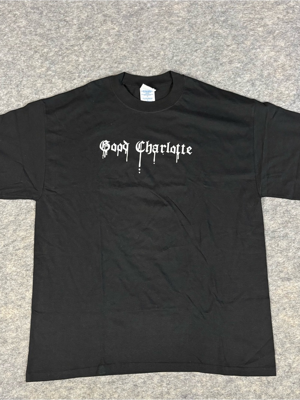 Good Charlotte Pop Punk Emo Rock Band Men's Black T-Shirt XL